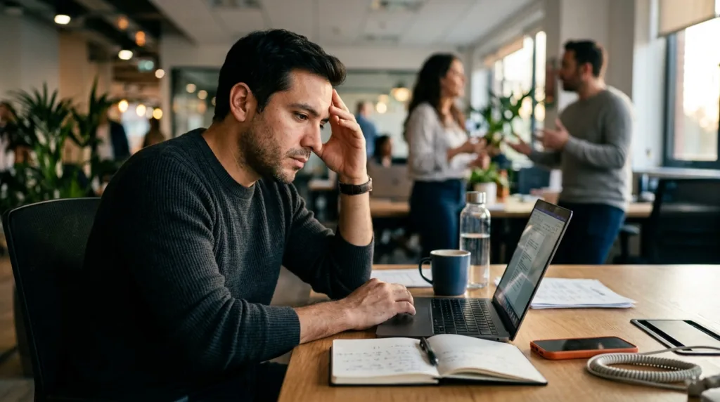El impacto de las conversaciones negativas en tu enfoque